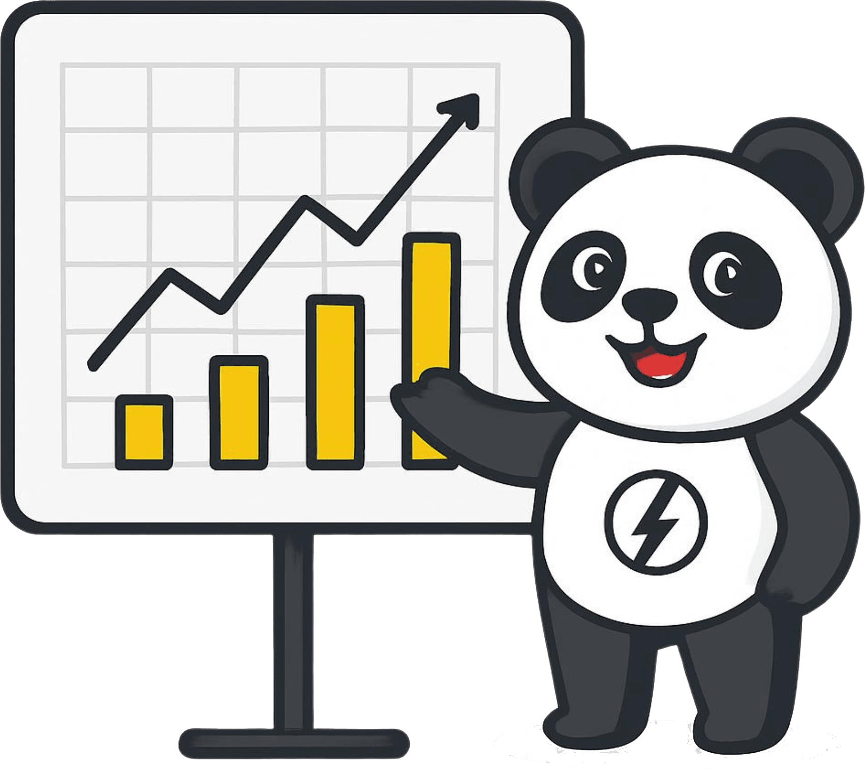 Energy Panda analyzing your usage